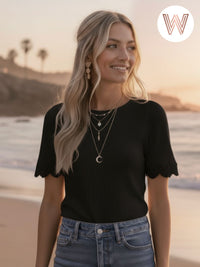 WESLYNN - Giselle top - Black