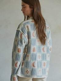 Air Quilted Jacket - Sky