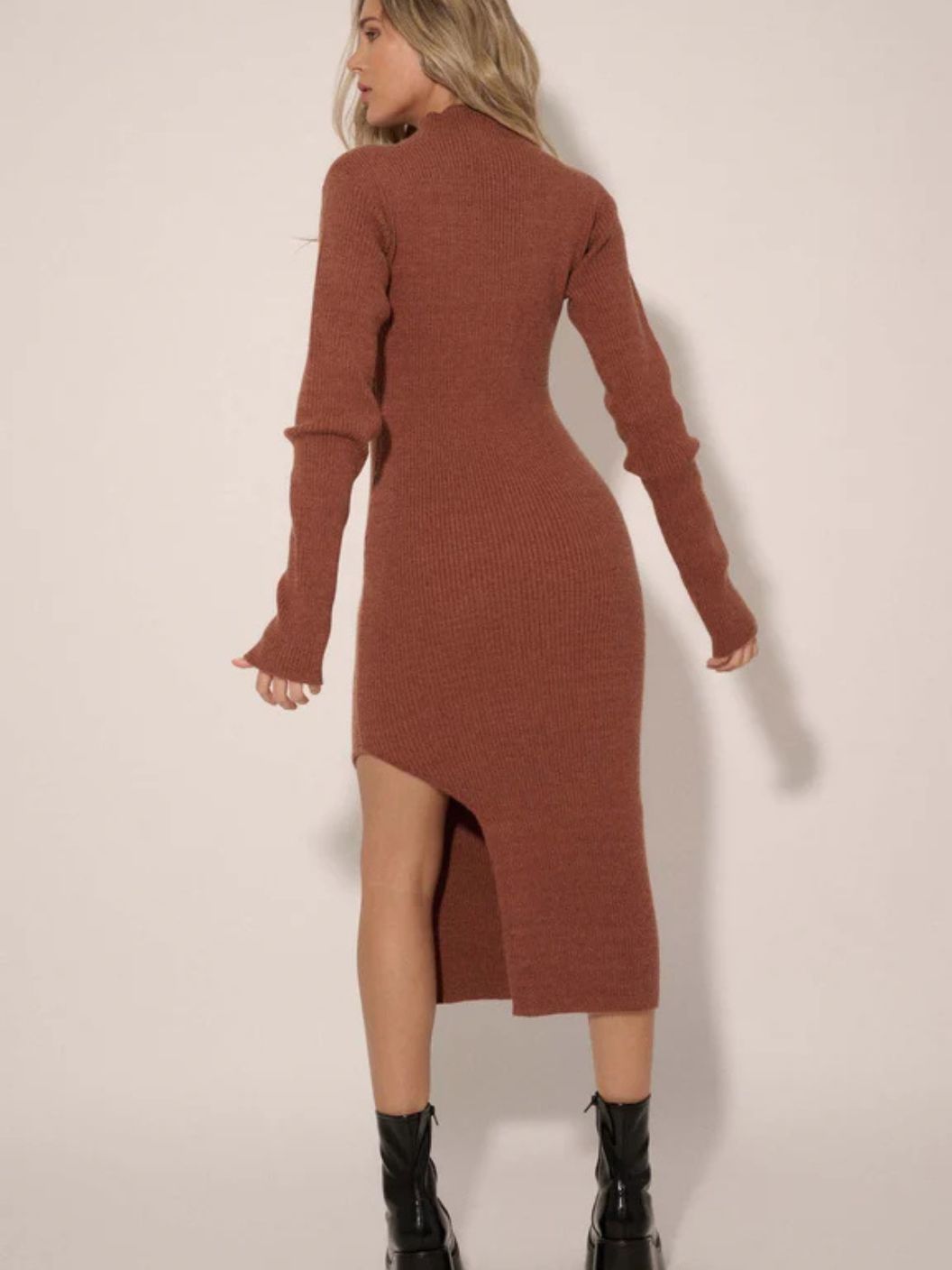 Haze Dress - Brown