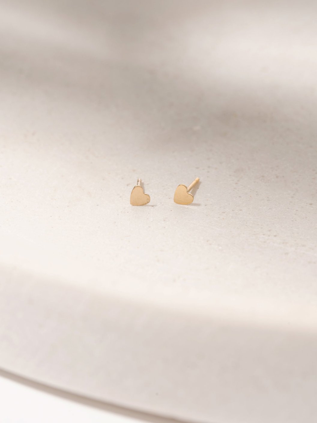 Heart studs