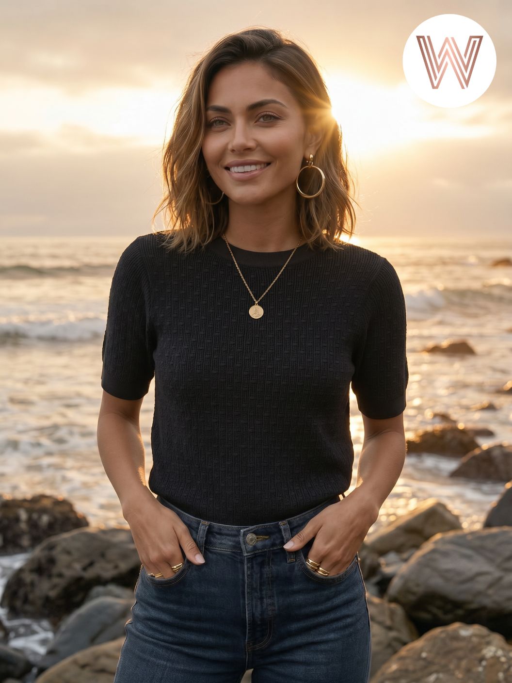 Lyon Top - Black