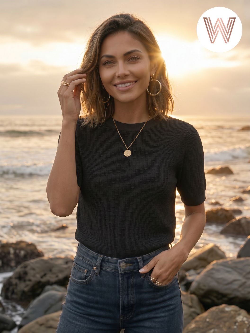 Lyon Top - Black