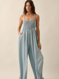 Evie Jumpsuit - Chambray