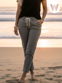 Collins Denim Pants - Charcoal