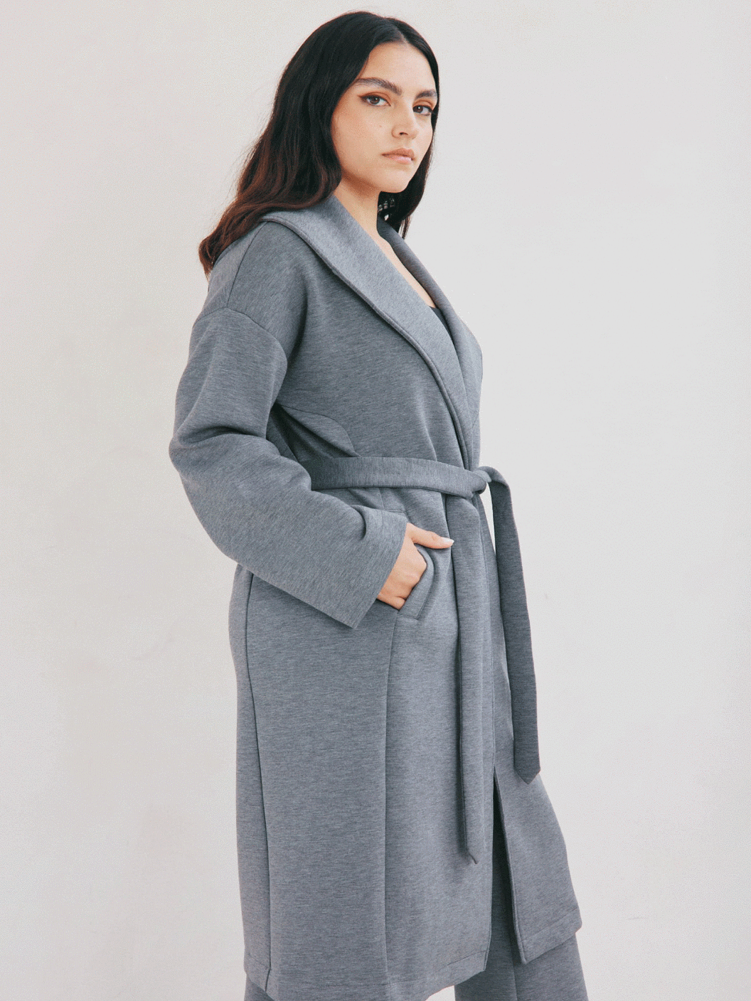 Giselle Coat - Grey