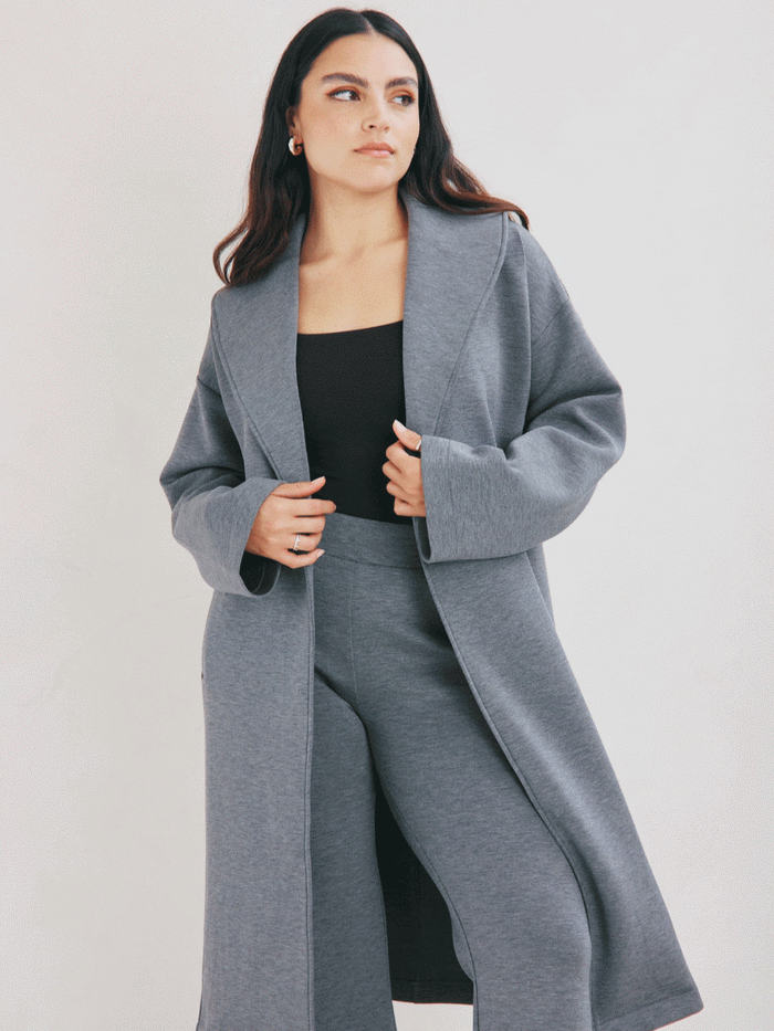 Giselle Coat - Grey