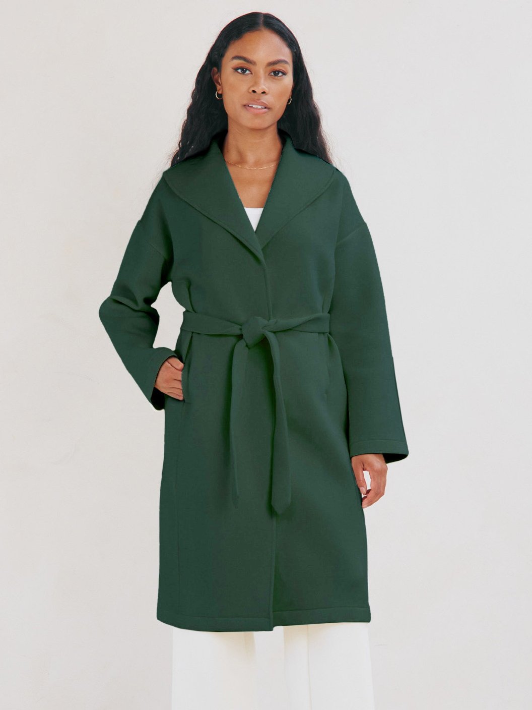 Giselle Coat - Pine