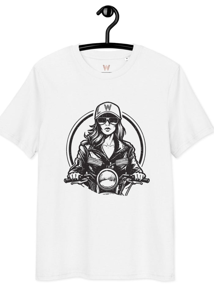 Ride or Die Graphic Tee - White