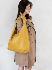 The Knot Tote - Mustard