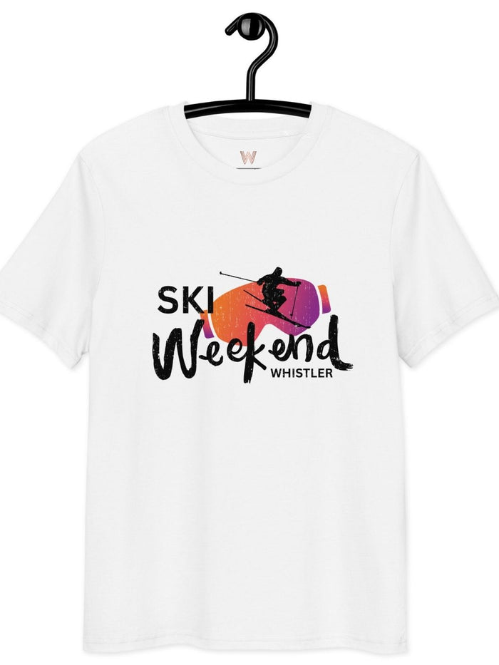 Ski Weekend Whistler Tee - White