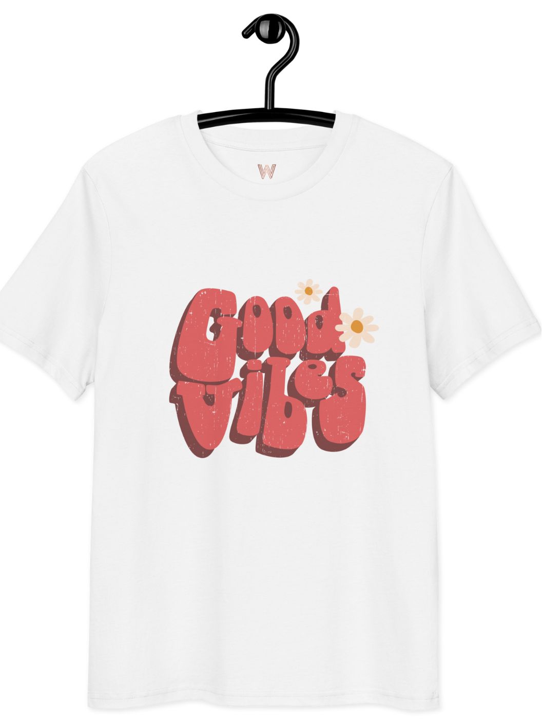 Good Vibes Graphic Tee - White