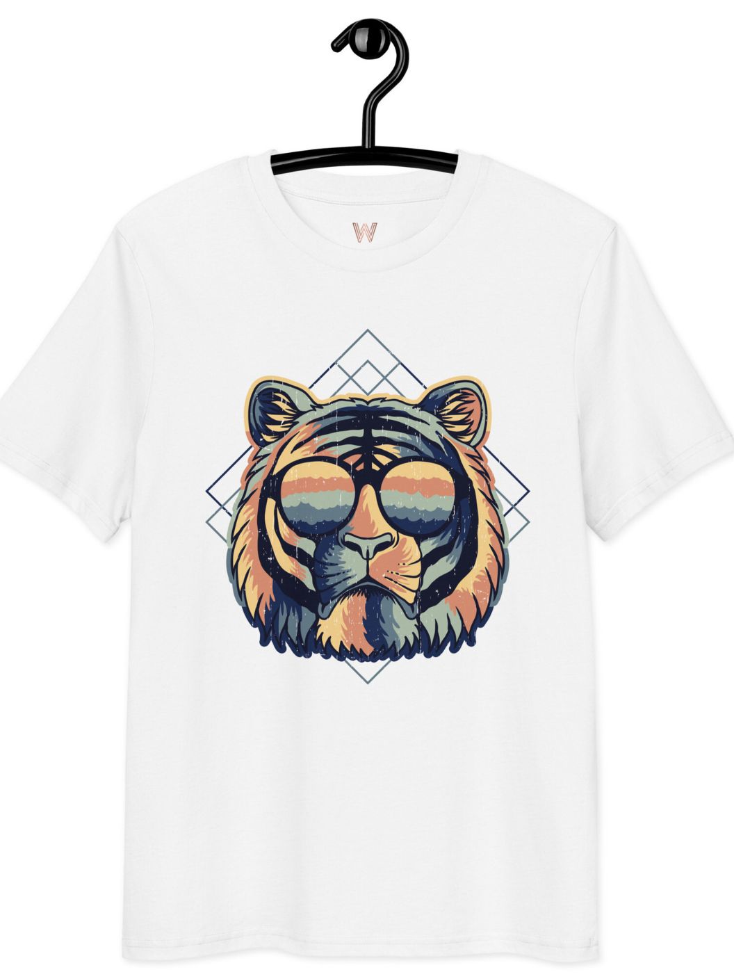 Rad Tiger Graphic Tee - White