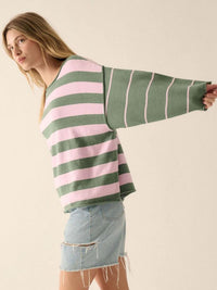 Tillie Knit - Pink/Green