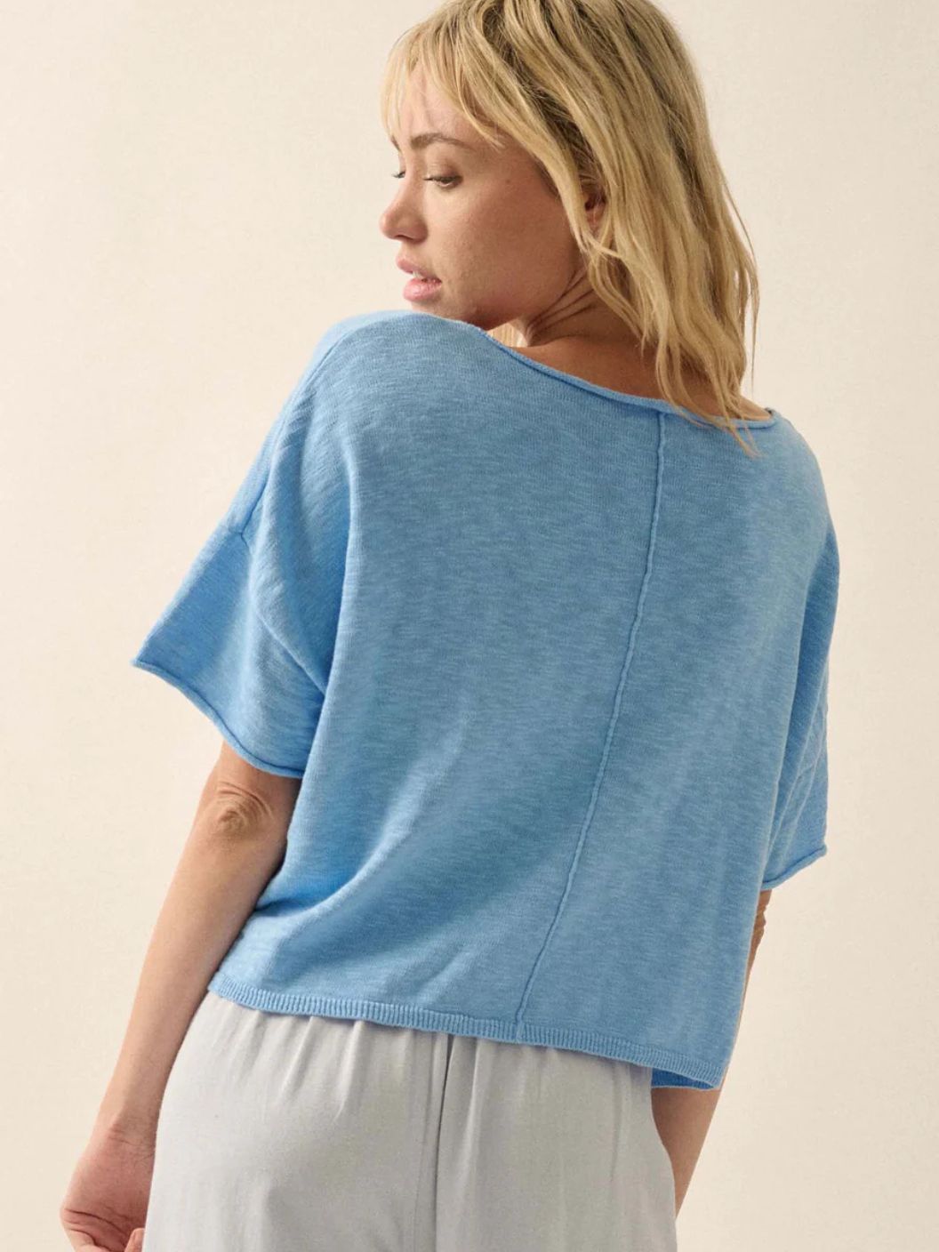 Linden Knit - Chambray