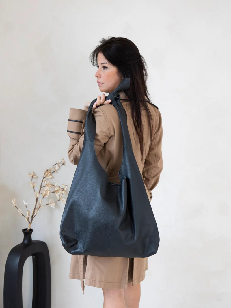 The Knot Tote - Hunter Green