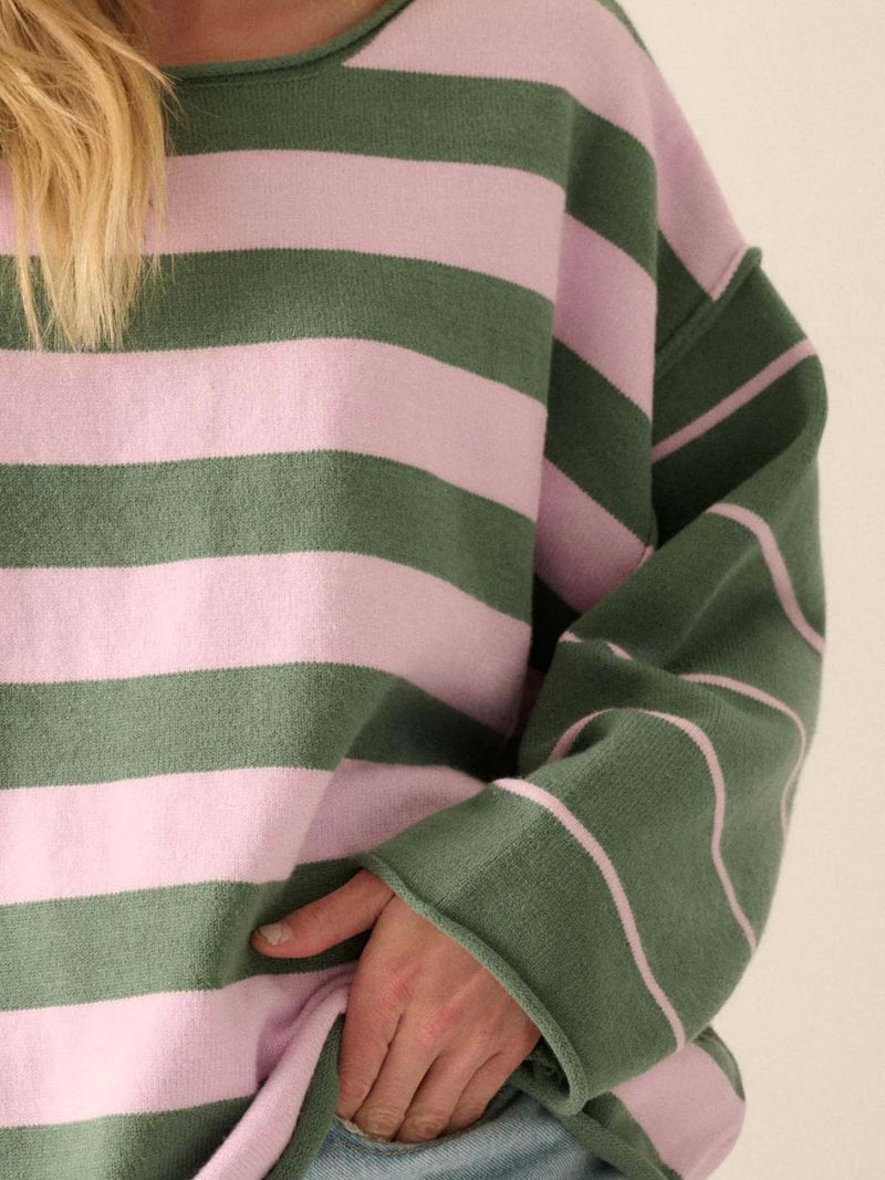 Tillie Knit - Pink/Green