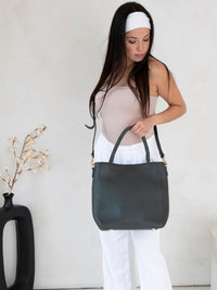 Camila Tote - Hunter Green