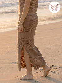 Aria Skirt Set - Mocha