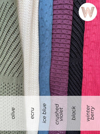 WESLYNN - Rylee Cardigan - Winter Berry
