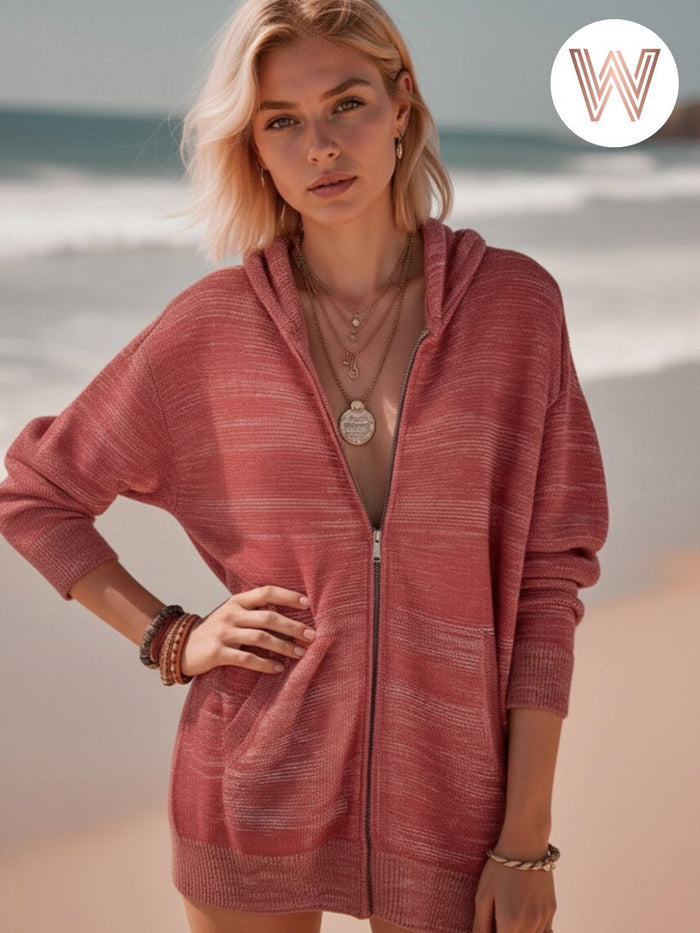 WESLYNN - Rylee Cardigan - Winter Berry