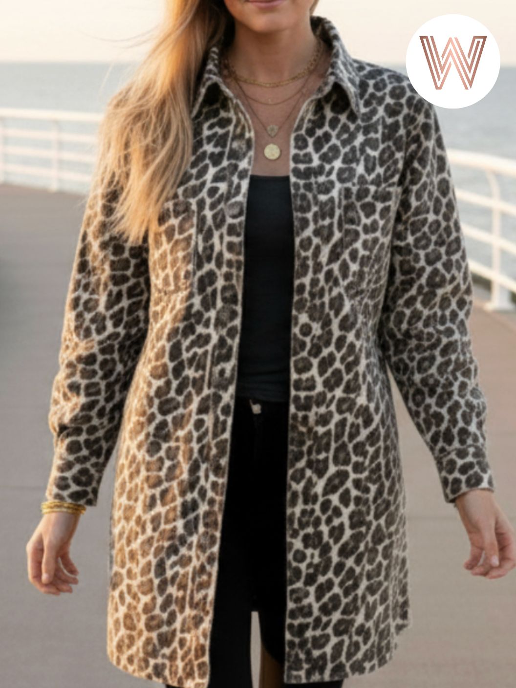 Ash　TMT HYBRID STRETCH DENIM JACKET Ash Denim Jacket - Cheetah – Weslynn