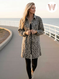 Ash Denim Jacket - Cheetah