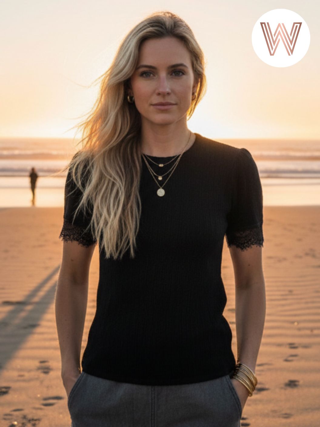 COGTHEBIGSMOKE GISELLE ROLLNECK GILLET 黒 Turtleneck L/S Bellevue Tee - Black | GIL RODRIGUEZ
