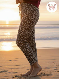 Collins Denim Pants - Cheetah