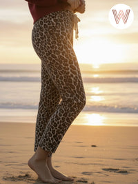 Collins Denim Pants - Cheetah