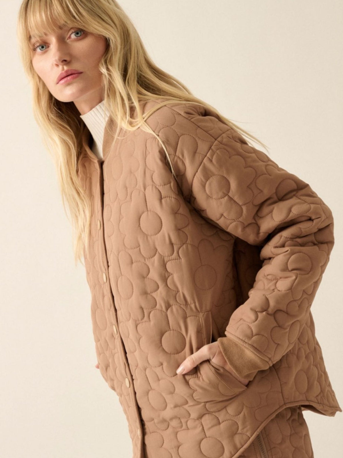 Bloom Jacket - Taupe